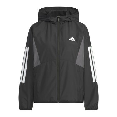 アディダス adidas　チーム ルーズフィット ウィンドブレーカー ジャケット ブラック KA0932 レディース 詳細2