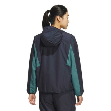 アディダス adidas　チーム ルーズフィット ウィンドブレーカー ジャケット ブラック KA0932 レディース 詳細9