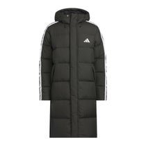 アディダス adidas　メンズ スリーストライプス レギュラーフィット ロング ダウン コート WF945