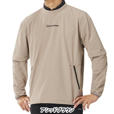 テーラーメイド TaylorMade　メンズ 2WAY クルーネックプルオーバー UN958　2025年モデル 詳細1 詳細14