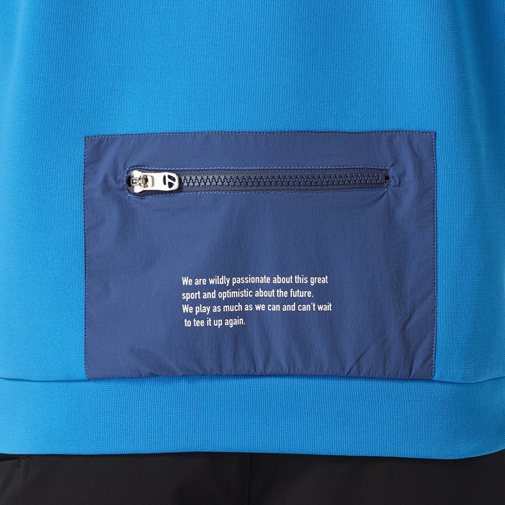 テーラーメイド TaylorMade　メンズ 長袖 モックネック スウェット UN976　2025年モデル 詳細1 詳細9