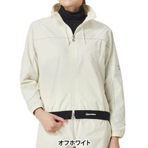 テーラーメイド TaylorMade　レディース サークルロゴ 長袖 クロップド ジャケット TL528　2025年モデル