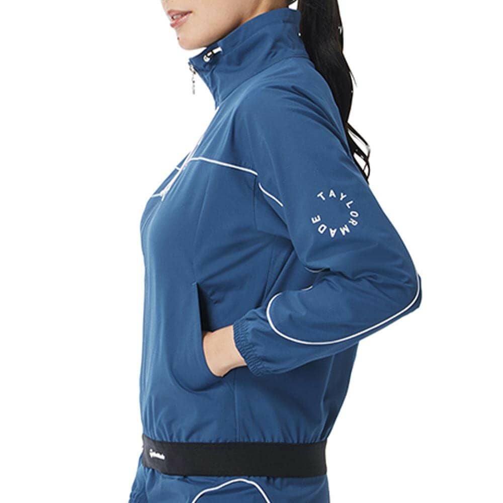テーラーメイド TaylorMade　レディース サークルロゴ 長袖 クロップド ジャケット TL528　2025年モデル 詳細1 詳細7