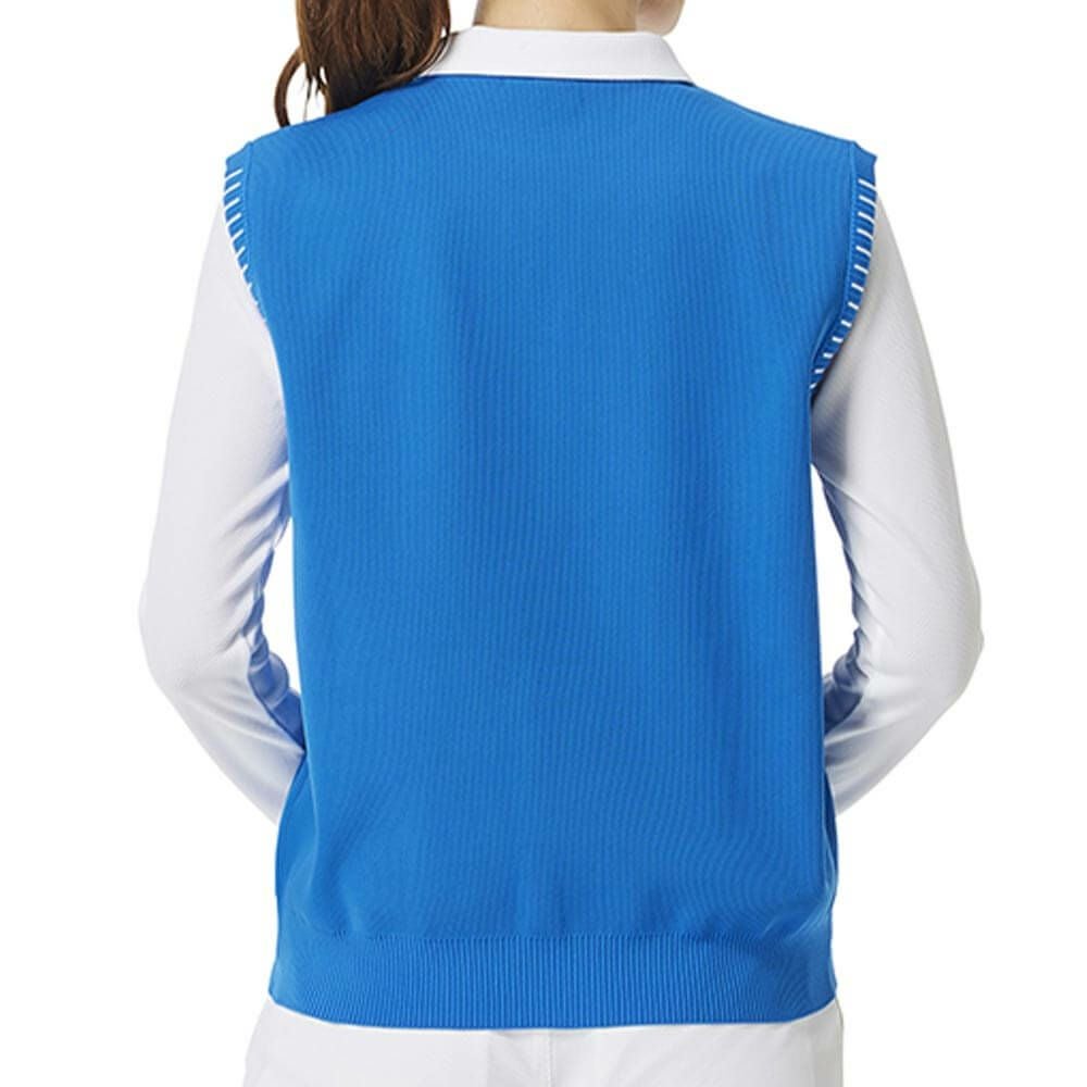 テーラーメイド TaylorMade　レディース ステッチド クルーネック ベスト TL530　2025年モデル 詳細1 詳細9