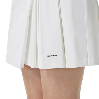 テーラーメイド TaylorMade　レディース ハイウエスト レイヤー プリーツ インナーパンツ一体型 スカート TL526　2025年モデル 詳細1 詳細5