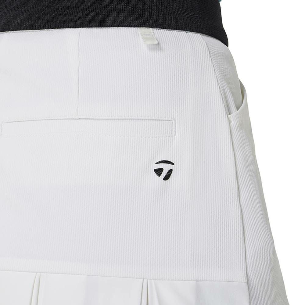 テーラーメイド TaylorMade　レディース ハイウエスト レイヤー プリーツ インナーパンツ一体型 スカート TL526　2025年モデル 詳細1 詳細6