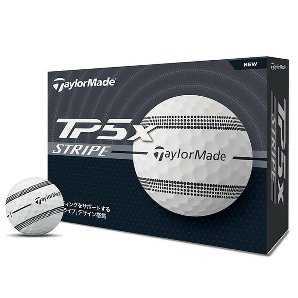 テーラーメイド　TP5x STRIPE 2024年モデル　ゴルフボール　3ダースセット （12球入り×3箱） ホワイト（Stripe） 詳細2