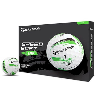 テーラーメイド　SPEED SOFT INK 2024年モデル ゴルフボール　2ダースセット （12球入り×2箱） 詳細1 詳細3