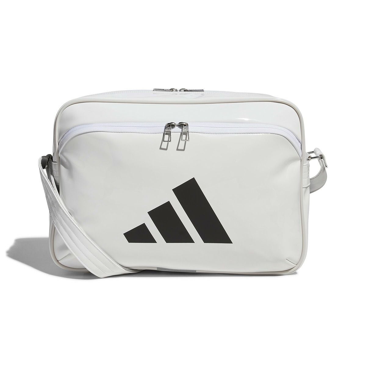 アディダス adidas　ユニセックス マルチスポーツ ショルダーバッグ エナメルバッグ ホワイト BUZ85 IB0298