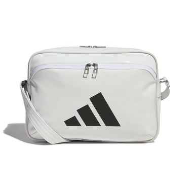 アディダス adidas　ユニセックス マルチスポーツ ショルダーバッグ エナメルバッグ ホワイト BUZ85 IB0298