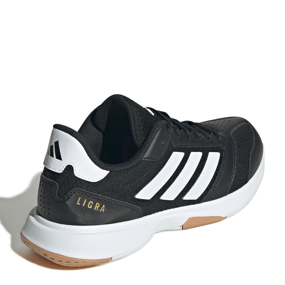 アディダス adidas　メンズ ハンドボール・ドッジボール シューズ LIGRA 8  インドア / LIGRA 8 INDOOR コアブラック/フットウェアホワイト/フットウェアホワイト IH0526  詳細6