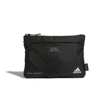 アディダス adidas　ユニセックス マルチスポーツ ショルダーバッグ マストハブ サコッシュ ブラック JMT56 IM5211