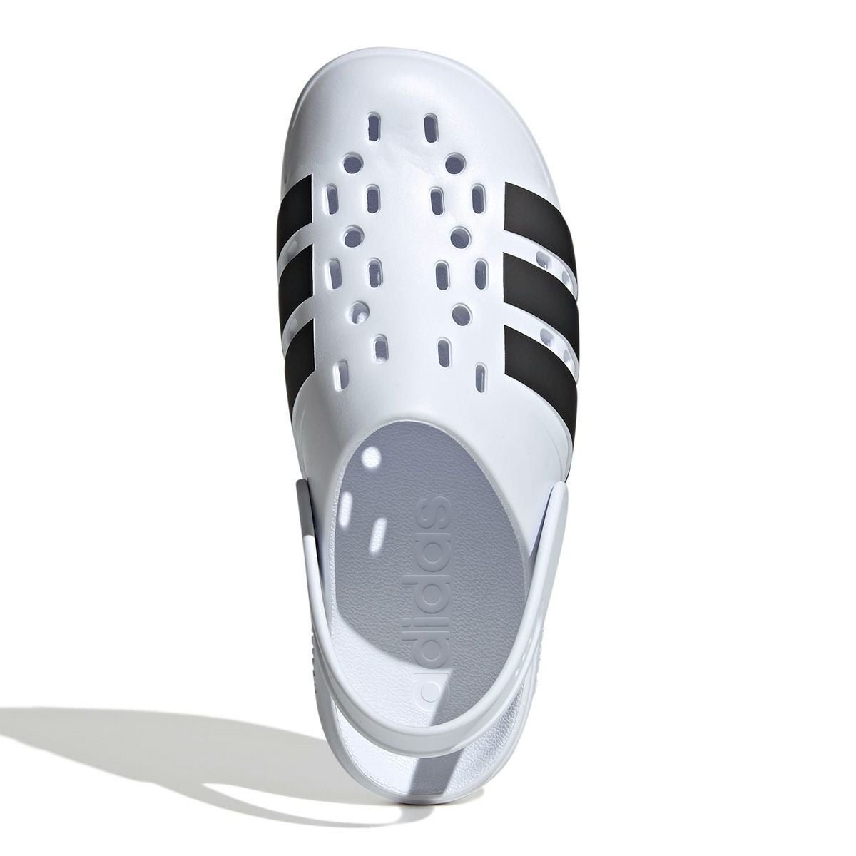 アディダス adidas　ユニセックス マルチスポーツ サンダル アディレッタ クロッグ 2.0 / Adilette Clog 2.0 フットウェアホワイト/コアブラック/フットウェアホワイト JS1130  詳細2