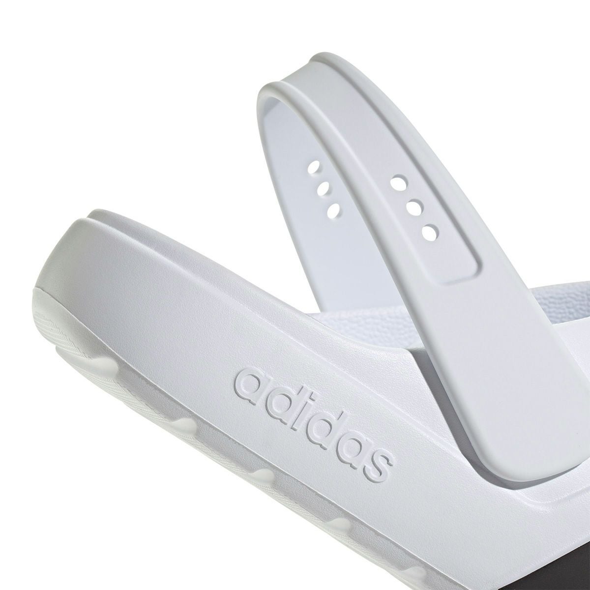 アディダス adidas　ユニセックス マルチスポーツ サンダル アディレッタ クロッグ 2.0 / Adilette Clog 2.0 フットウェアホワイト/コアブラック/フットウェアホワイト JS1130  詳細8