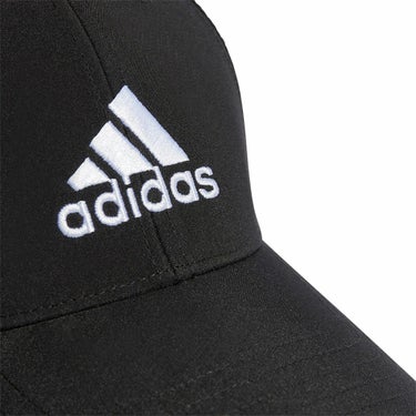 アディダス adidas　ユニセックス マルチスポーツ ＣＡＰ 刺しゅうロゴ 軽量ベースボールキャップ ホワイト/ブラック DKH27 II3552 詳細3