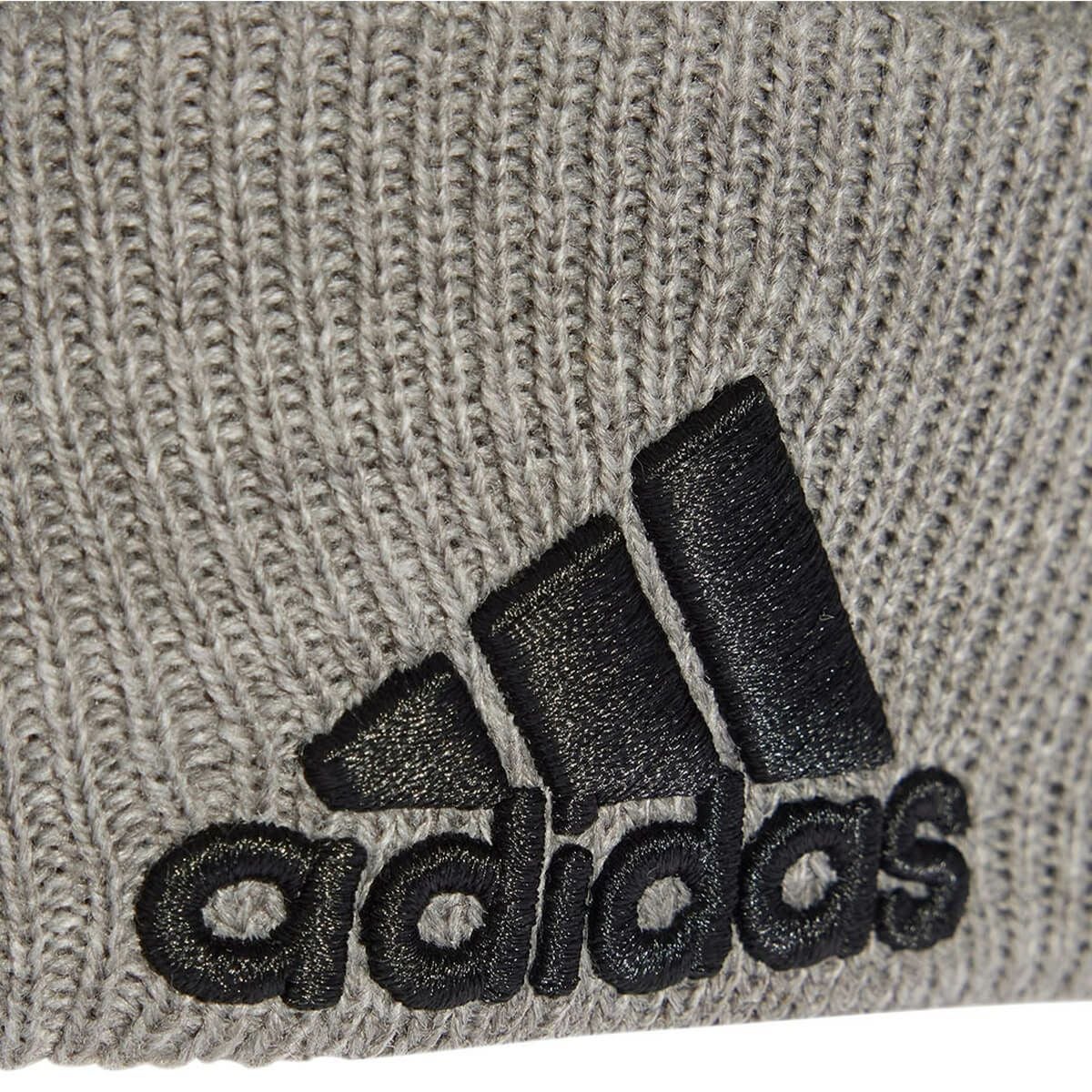 アディダス adidas　ユニセックス マルチスポーツ ニットキャップ ロゴ ビーニー ブラック/ホワイト DMD78 IB2651 詳細3