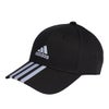アディダス adidas　ヘアバンド スリーストライプス コットンツイル ベースボールキャップ ブラック/ホワイト DKH29 IB3242 ブラック（IB3242）
