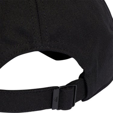 アディダス adidas　ユニセックス マルチスポーツ ヘアバンド スリーストライプス コットンツイル ベースボールキャップ ホワイト/ブラック DKH29 II3509 詳細4