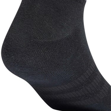 アディダス adidas　ユニセックス マルチスポーツ ソックス 薄手・軽量アンクルソックス3足組 ミディアムグレーヘザー/ホワイト/ブラック EBL54 IC1283 詳細4