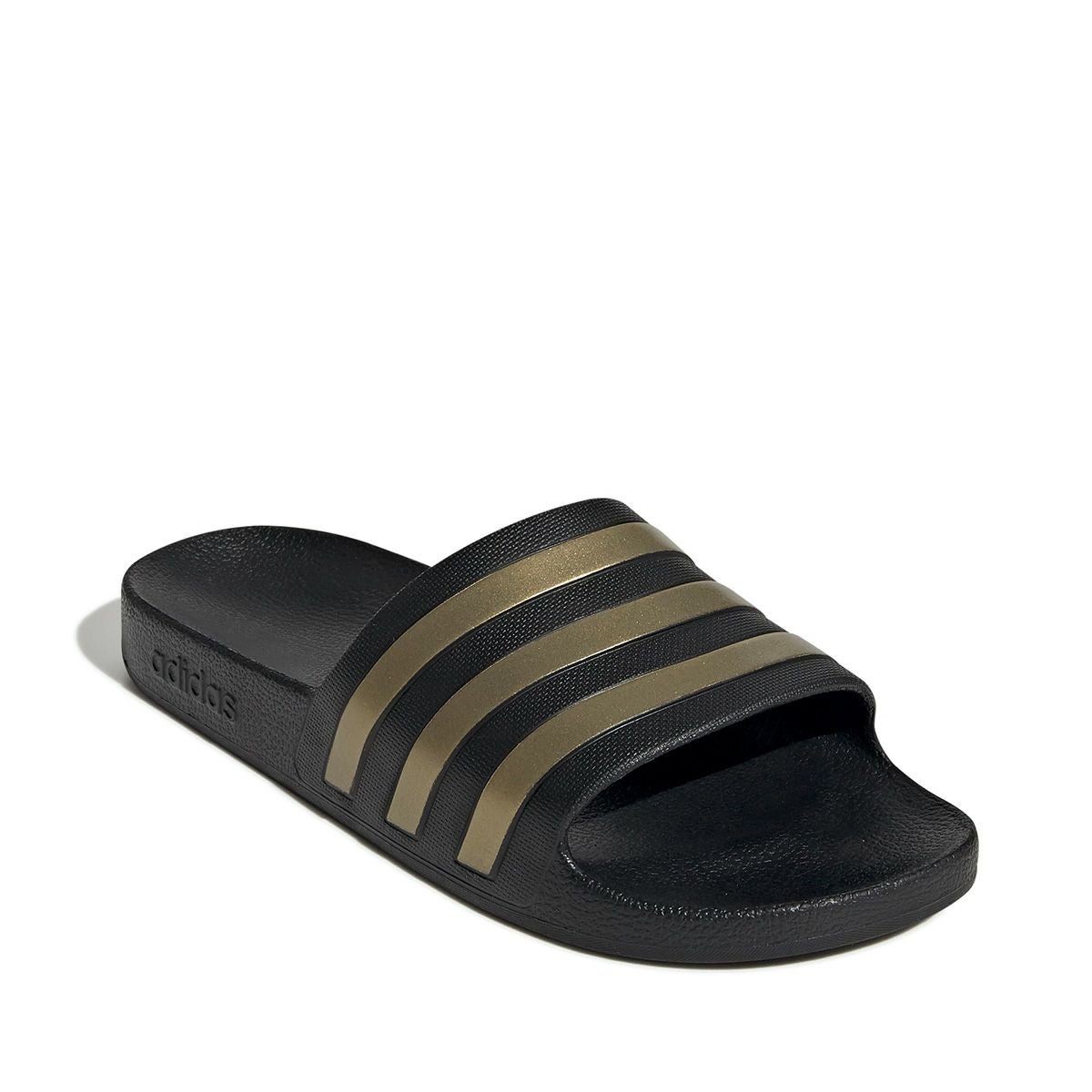 アディダス adidas　ユニセックス マルチスポーツ シャワーサンダル アディレッタ アクア サンダル / Adilette Aqua Slides コアブラック/ゴールドメタリック/コアブラック EG1758  詳細5