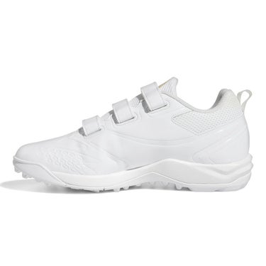 アディダス adidas　ジュニア 野球＆ソフトボール アフタートレーシューズ ジャパン トレーナーAC ベースボールスパイク / Japan Trainer AC Baseball Cleats フットウェアホワイト/フットウェアホワイト/ゴールドメタリック GW1958  詳細4