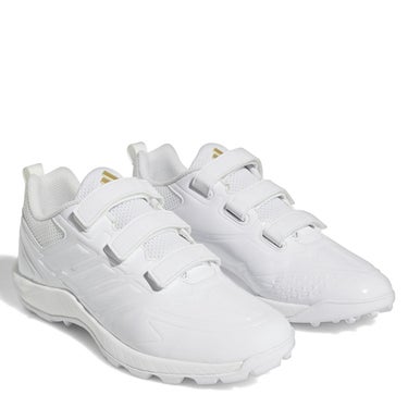 アディダス adidas　ジュニア 野球＆ソフトボール アフタートレーシューズ ジャパン トレーナーAC ベースボールスパイク / Japan Trainer AC Baseball Cleats フットウェアホワイト/フットウェアホワイト/ゴールドメタリック GW1958  詳細5