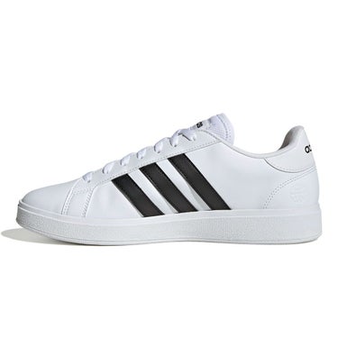 アディダス adidas　ジュニア カジュアル シューズＫＩＤＳ グランドコート ライフスタイル テニス レースアップ / GrandCourt Lifestyle Tennis Lace-Up フットウェアホワイト/マットシルバー/マットシルバー GW6506  詳細4