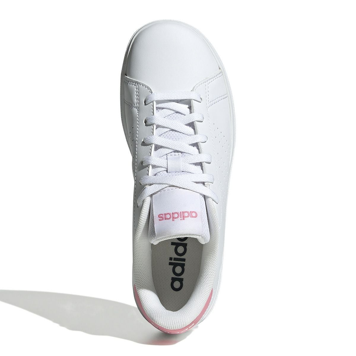 アディダス adidas　ジュニア カジュアル シューズＫＩＤＳ アドバンコートベース  2.0  キッズ / ADVANCOURT BASE 2.0 KIDS フットウェアホワイト/ブリスピンク/コアブラック ID3886  詳細2