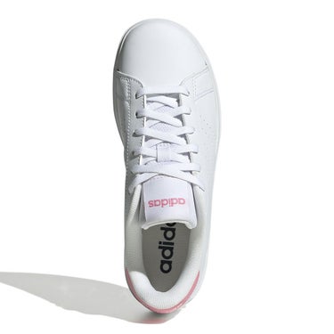 アディダス adidas　ジュニア カジュアル シューズＫＩＤＳ アドバンコートベース  2.0  キッズ / ADVANCOURT BASE 2.0 KIDS フットウェアホワイト/ブリスピンク/コアブラック ID3886  詳細2