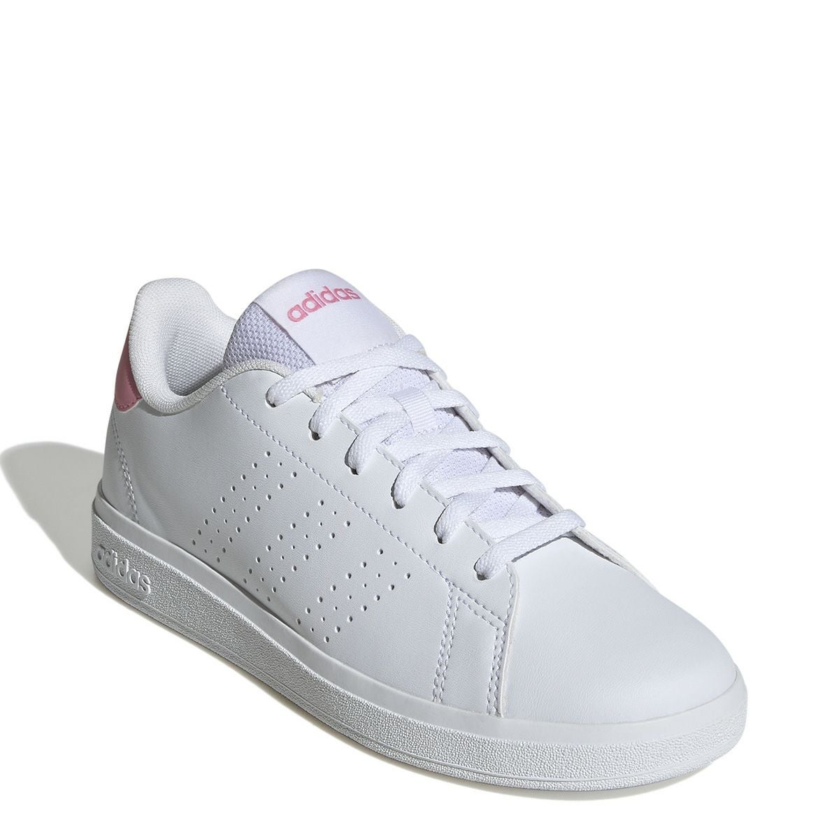 アディダス adidas　ジュニア カジュアル シューズＫＩＤＳ アドバンコートベース  2.0  キッズ / ADVANCOURT BASE 2.0 KIDS フットウェアホワイト/ブリスピンク/コアブラック ID3886  詳細5