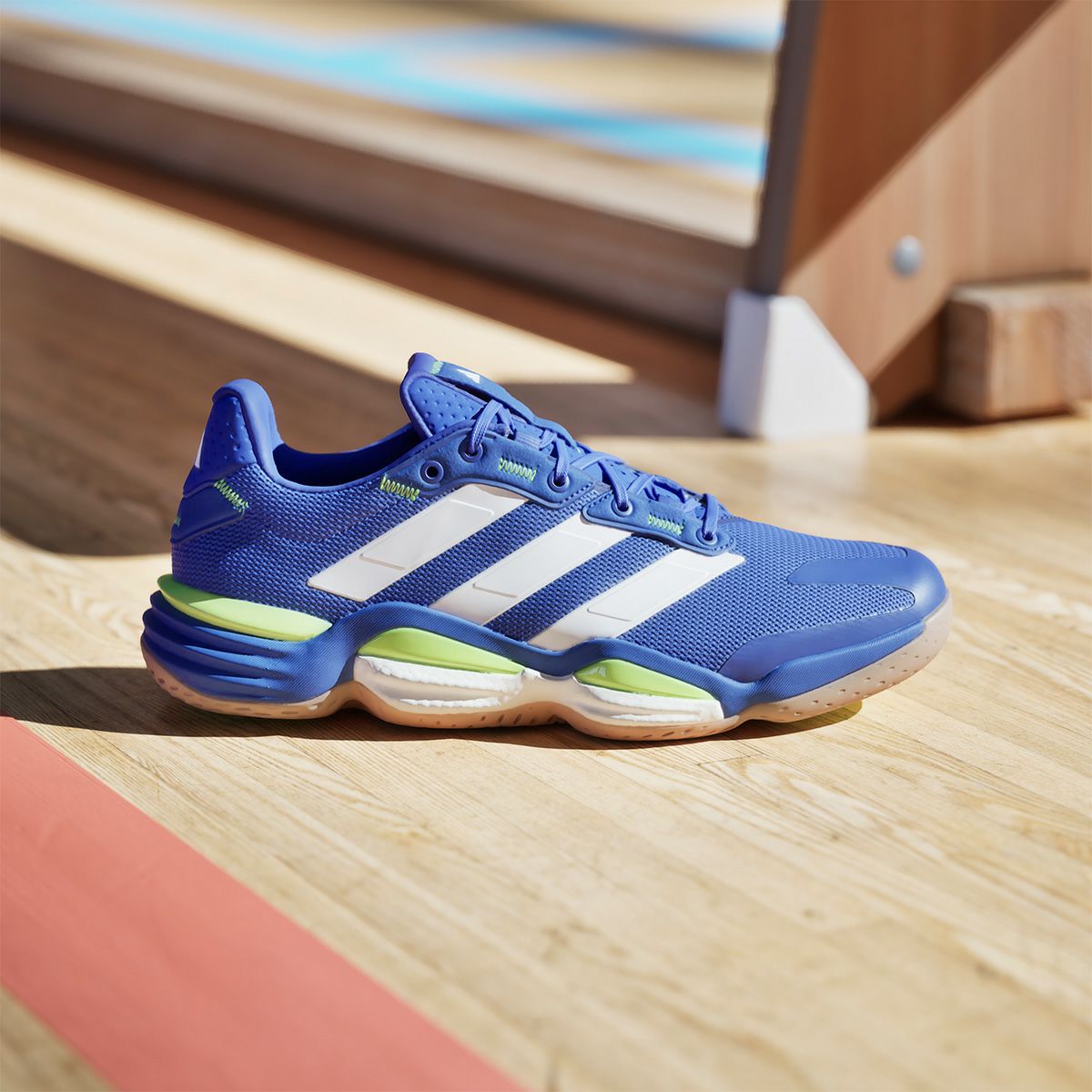 アディダス adidas　メンズ ハンドボール・ドッジボール シューズ スタビル  16  インドア / STABIL 16 INDOOR ルシッドブルー/フットウェアホワイト/ルシッドレモン IE1083  詳細9