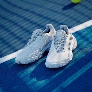 アディダス adidas　レディース テニス オールコートレディース バリケード  13  テニス / BARRICADE 13 TENNIS フットウェアホワイト/コアブラック/グレーワン IF0407  詳細12