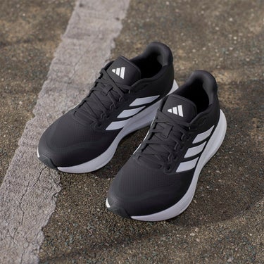 アディダス adidas　メンズ カジュアル シューズ RUNFALCON 5 M コアブラック/フットウェアホワイト/コアブラック IH7758  詳細11