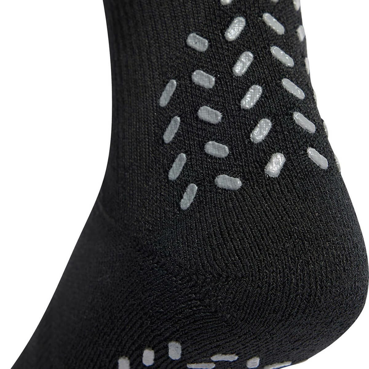 アディダス adidas　ユニセックス サッカー ストッキング アディダス フットボール グリップ プリント クッション パフォーマンスクルーソックス ブラック/ホワイト II193 HN8842 詳細3