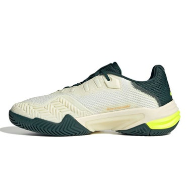 アディダス adidas　メンズ テニス オールコートＭ バリケード  13  テニス / BARRICADE 13 TENNIS オフホワイト/コアブラック/パウダーティール JH5129  詳細4