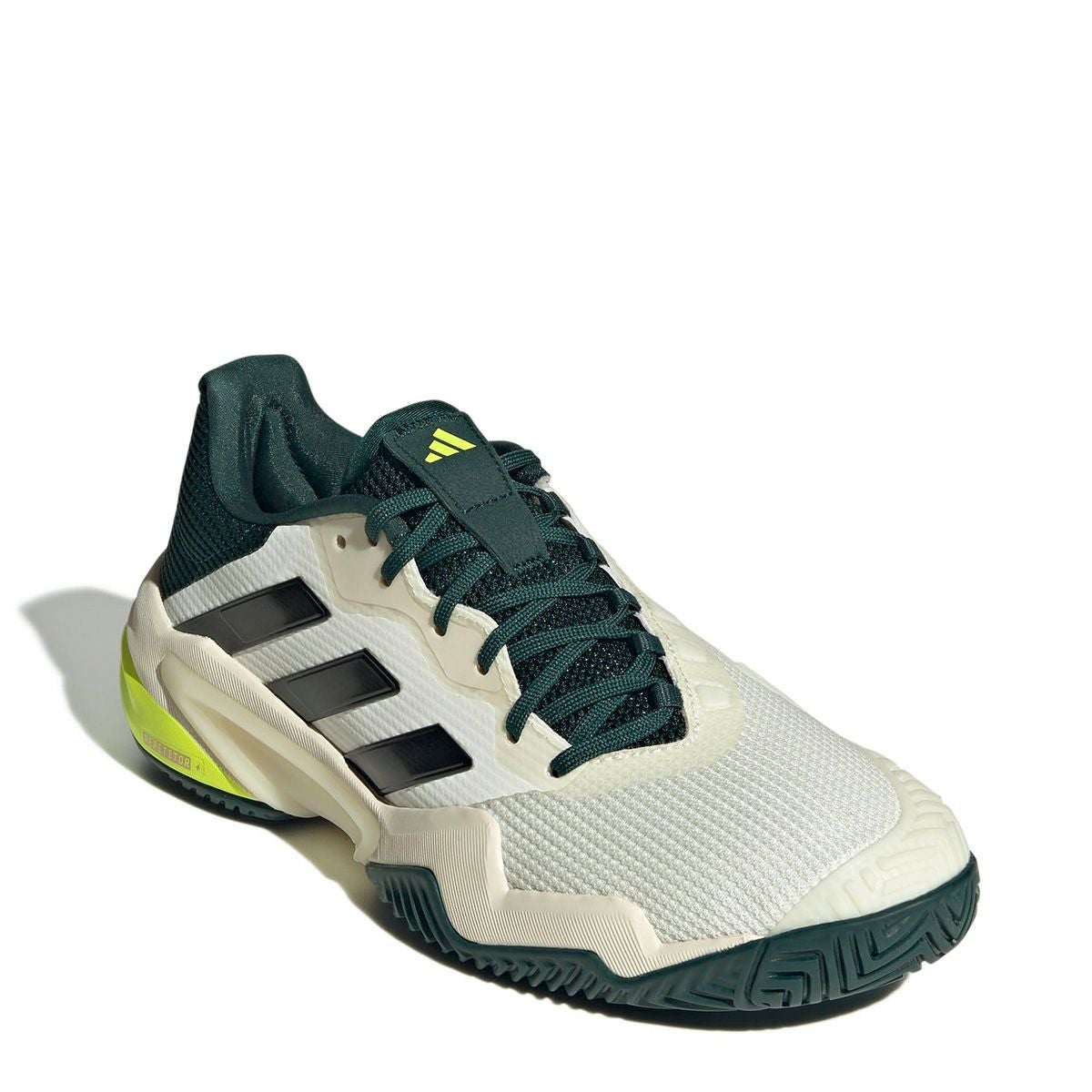 アディダス adidas　メンズ テニス オールコートＭ バリケード  13  テニス / BARRICADE 13 TENNIS オフホワイト/コアブラック/パウダーティール JH5129  詳細5