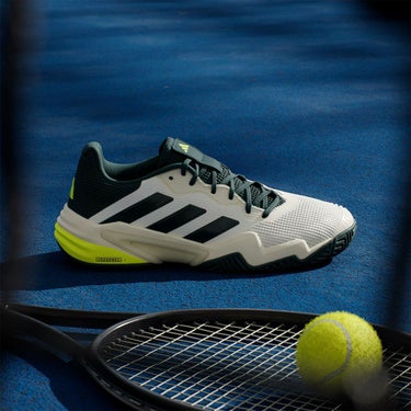 アディダス adidas　メンズ テニス オールコートＭ バリケード  13  テニス / BARRICADE 13 TENNIS オフホワイト/コアブラック/パウダーティール JH5129  詳細7