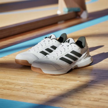 アディダス adidas　メンズ ハンドボール・ドッジボール シューズ LIGRA 8  インドア / LIGRA 8 INDOOR フットウェアホワイト/コアブラック/フットウェアホワイト JI1505  詳細12