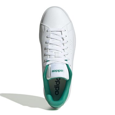アディダス adidas　ユニセックス カジュアル シューズ アドバンコート ベース 2.0 シューズ / ADVANCOURT Base 2.0 Shoes フットウェアホワイト/フットウェアホワイト/セミコートグリーン JQ0386  詳細2
