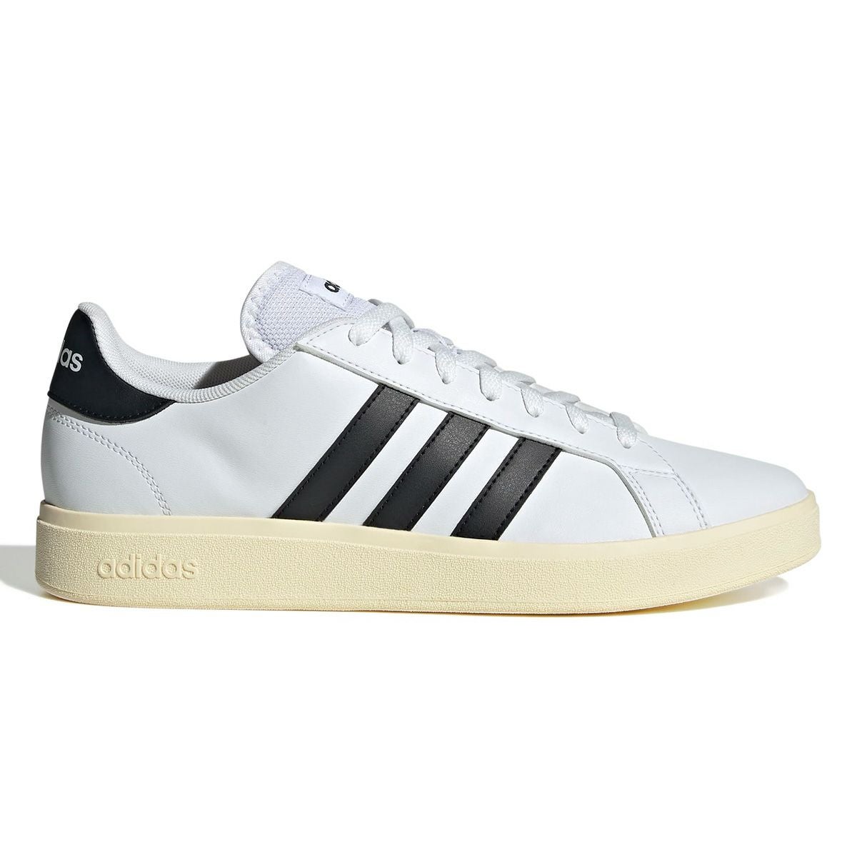 アディダス adidas　グランドコート TD ライフスタイル スニーカー シューズ フットウェアホワイト/コアブラック/ウォームバニラ JQ0525  ホワイト（JQ0525）