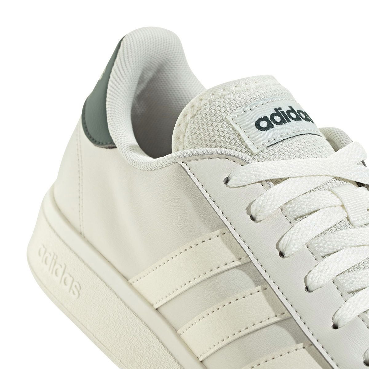 アディダス adidas　ユニセックス カジュアル シューズ グランドコート TD ライフスタイル コート カジュアル / GrandCourt TD Lifestyle Court Casual オービットグレー/オフホワイト/レジェンドアイビー JQ0527  詳細8