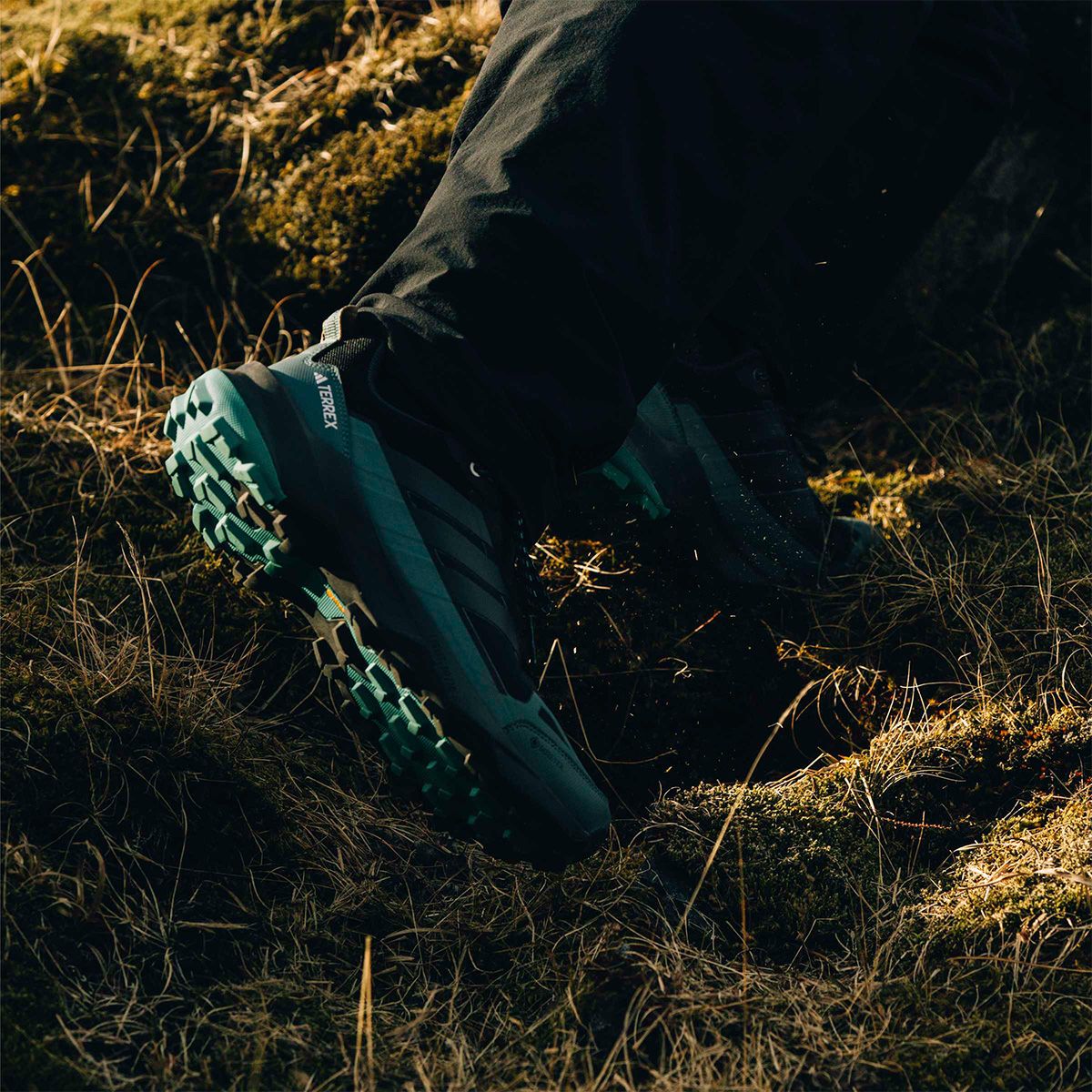 アディダス adidas　メンズ アウトドア ランニングシューズ Terrex スカイチェイサー AX5 GORE-TEX ハイキング / Terrex Skychaser AX5 GORE-TEX Hiking Shoes コアブラック/カーボン/ピュアティール JQ2209  詳細11