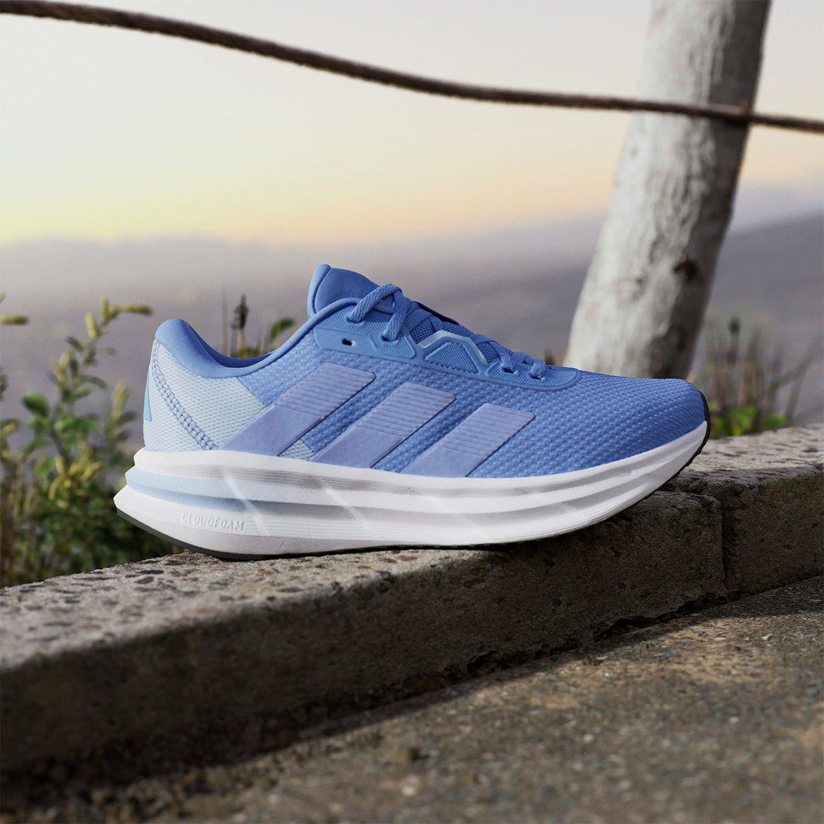 アディダス adidas　レディース カジュアル ランニングシューズウイメンズ GLX 7 ランニング / GLX 7 Running ブルーフュージョン/ブルースパークメタリック/グローブルー JQ2607  詳細9