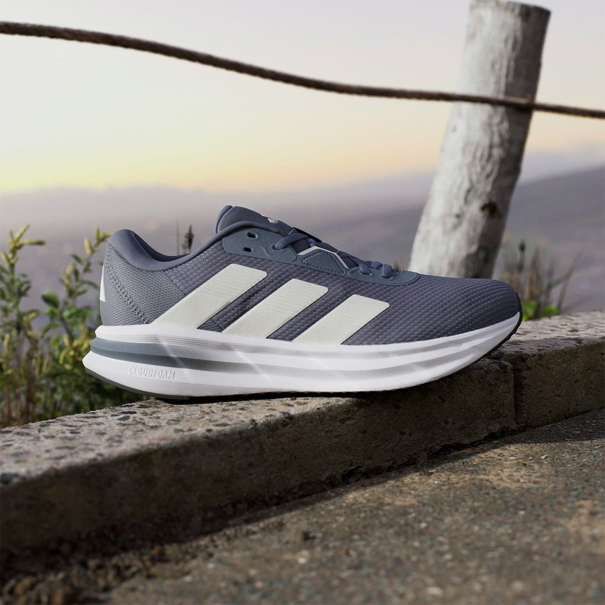 アディダス adidas　メンズ カジュアル ランニングシューズ GLX 7 ランニング / GLX 7 Running オニキス/オービットグレー/フットウェアホワイト JQ2623  詳細9