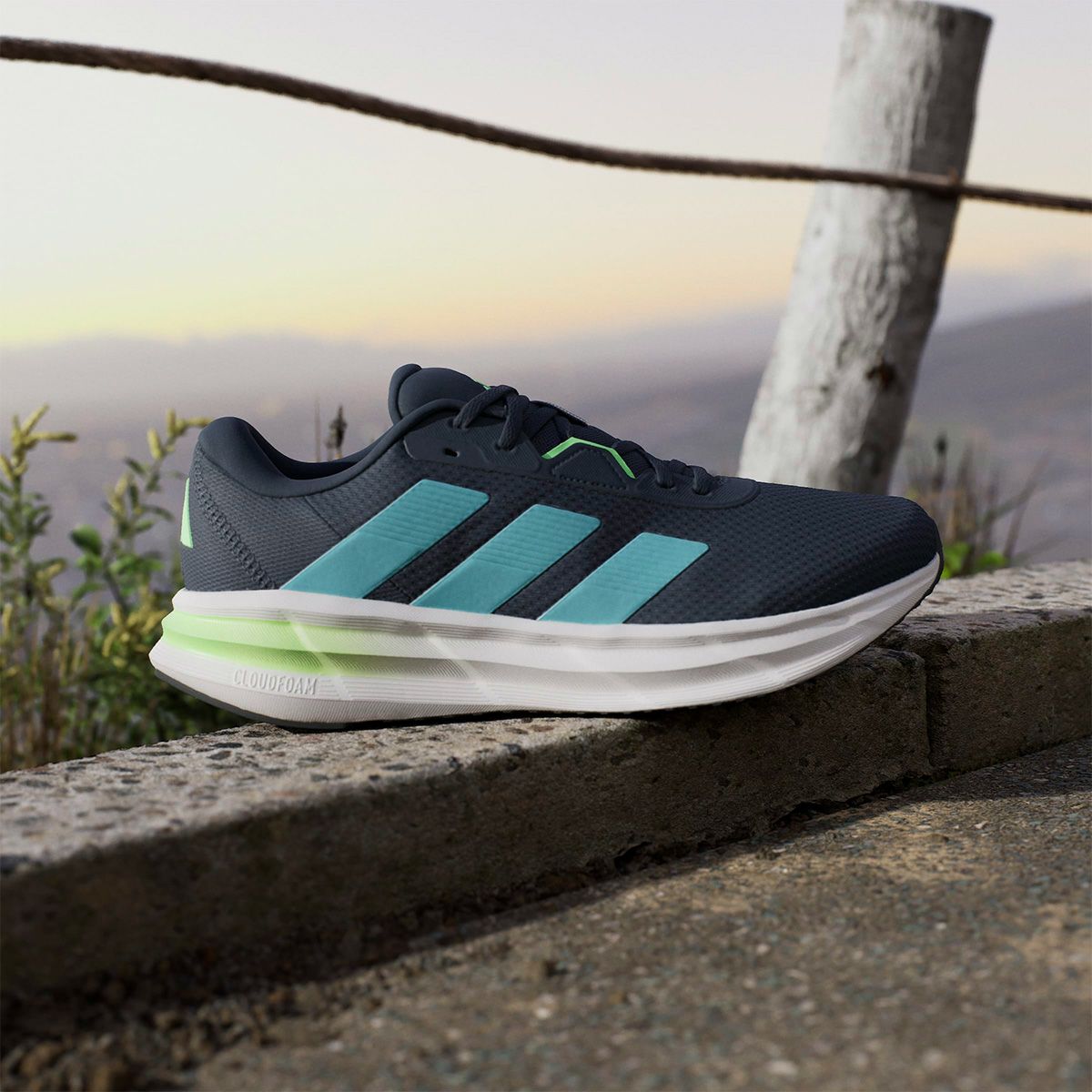 アディダス adidas　メンズ カジュアル ランニングシューズ GLX 7 ランニング / GLX 7 Running オーロラインク/ミントトーン/ライムバースト JQ2627  詳細9