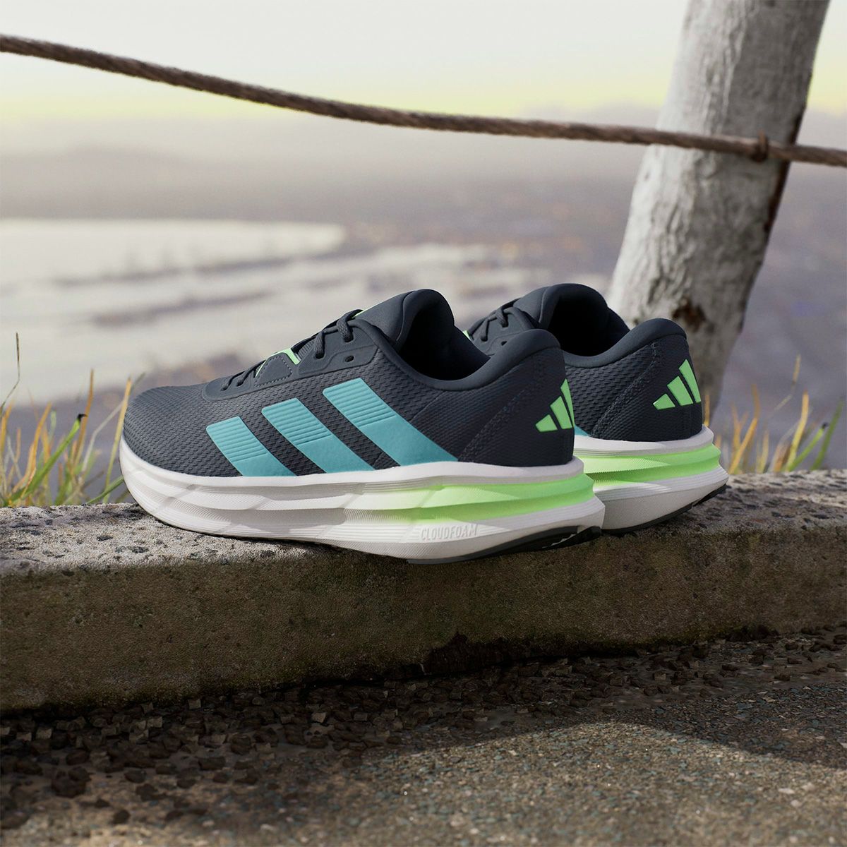 アディダス adidas　メンズ カジュアル ランニングシューズ GLX 7 ランニング / GLX 7 Running オーロラインク/ミントトーン/ライムバースト JQ2627  詳細11