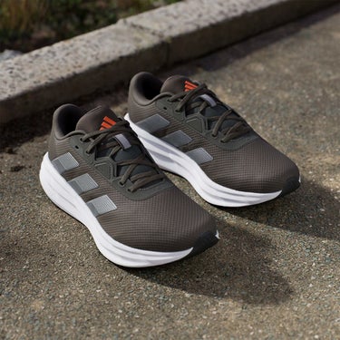 アディダス adidas　メンズ カジュアル ランニングシューズ GLX 7 ランニングシューズ / GLX 7 Running Shoes シャドーオリーブ/アイアンメタリック/フットウェアホワイト JQ7141  詳細12