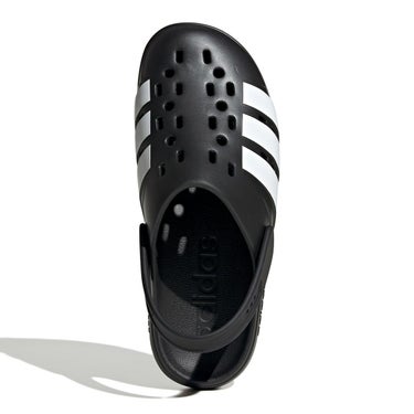 アディダス adidas　ユニセックス マルチスポーツ サンダル アディレッタ クロッグ 2.0 / Adilette Clog 2.0 コアブラック/フットウェアホワイト/コアブラック JQ8058  詳細2