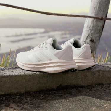 アディダス adidas　レディース カジュアル ランニングシューズウイメンズ GLX 7 ランニングシューズ オフホワイト/コアホワイト/パテモーブ JQ9558  詳細12