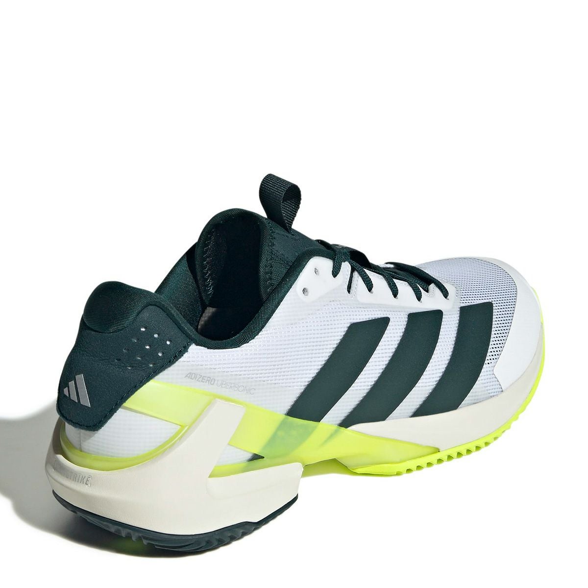 アディダス adidas　メンズ テニス クレー・オムニコートメンズ アディゼロウーバーソニック  5  クレーテニス / ADIZERO UBERSONIC 5 CLAY TENNIS オーロラアイビー/フットウェアホワイト/フットウェアホワイト JR2713  詳細6